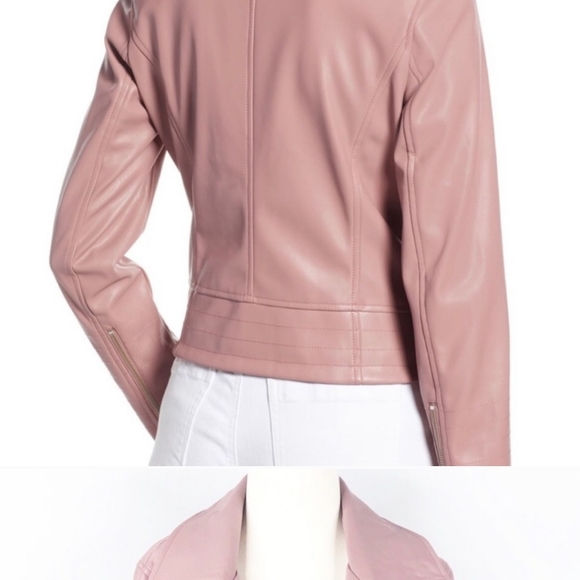 Halogen Pink Faux Jacket - Picture 5 of 6
